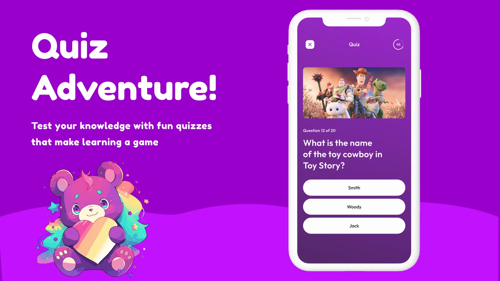Belivers: Quiz Adventure: knowledge quizzes that make learning a game